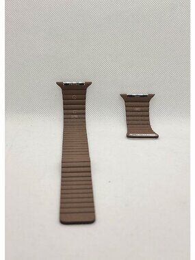 Genuine Apple Watch Series 1 Leather Loop Large 42MM Band Brown Magnetic Closure